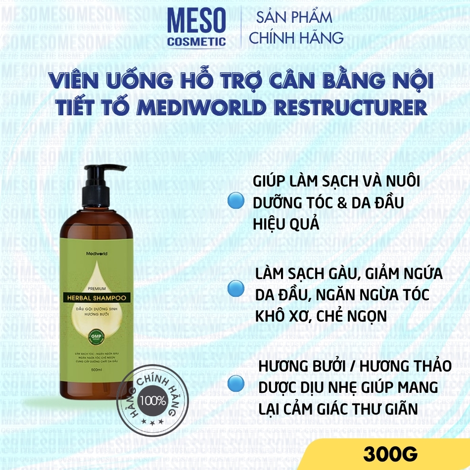 Dầu Gội Đầu Dưỡng Sinh Premium Herbal Shampoo 500ml